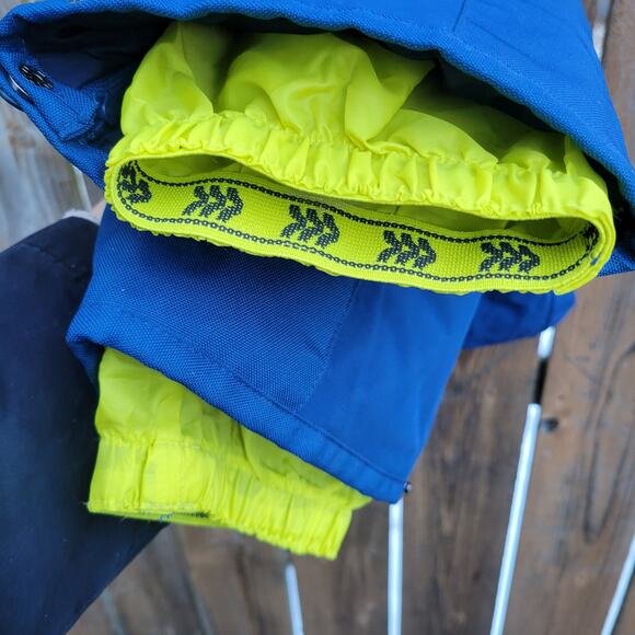 All In Motion Boys Blue Snow Bib Size 8/10 - Picture 5 of 9